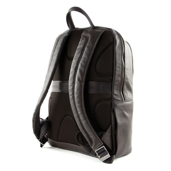 Ryggsäck - PIQUADRO - Black Square - Brun - För män - Praktiska fack kastanj