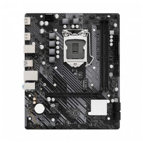 Kort beskrivning: ASROCK H510M-H2/M.2 SE är ett moderkort i Micro ATX-format som är kompatibelt med de senaste Intel-processorerna