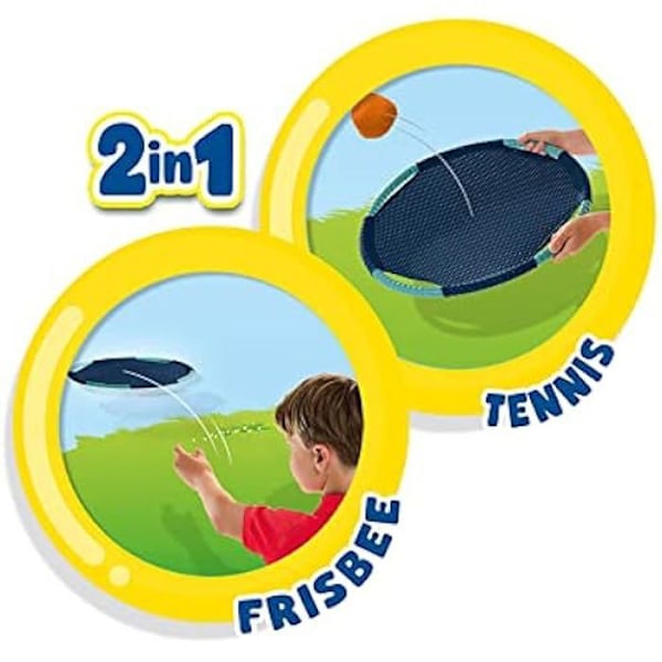 Utomhusspel - SES CREATIVE - Ha kul Tennis och frisbee - Vit - Stor Vit