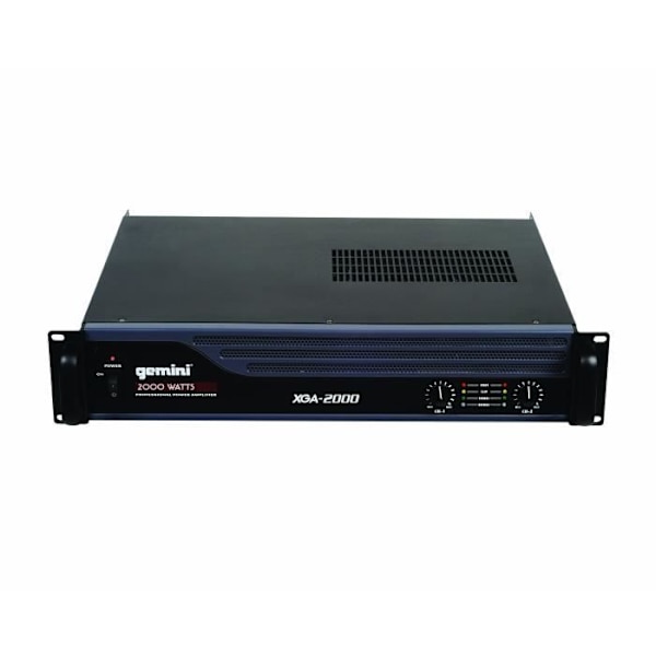 2000 Watt Peak2 X 125 Watt RMS (@4 Ohm) Professionell