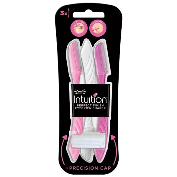 WILKINSON Intuition Perfekt finish Set med 3 ÖGONBRYNSRAKAR för kvinnor