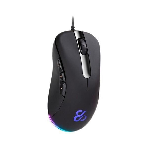 Gamingmus med LED Newskill Atreo RGB 6200 dpi Svart