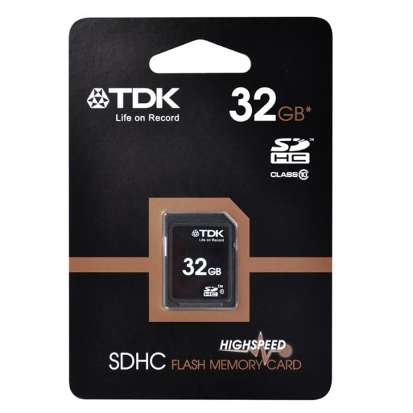 TDK SD-kort 32 GB klass 10