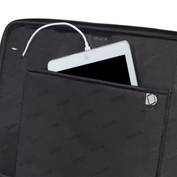 DICOTA Eco Top Traveler SELECT Laptopväska 35,8 cm (14,1") - Svart - Stötdämpande ram