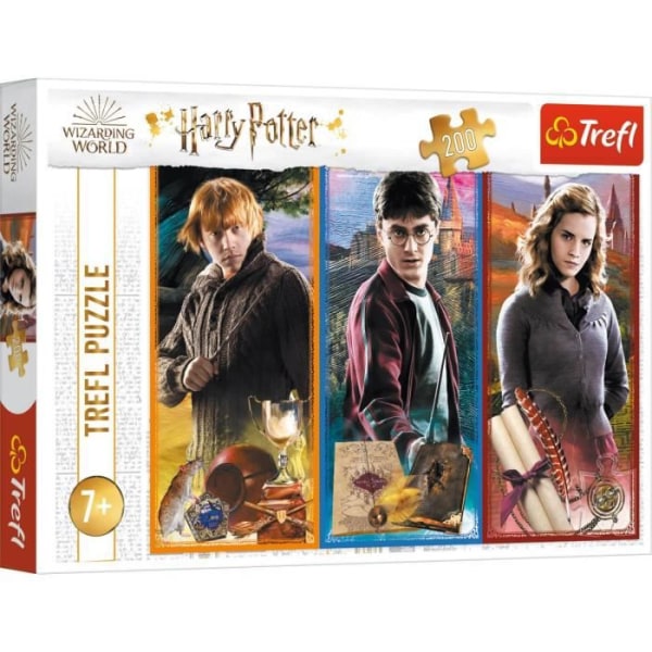 200 bitars pussel - TREFL - Harry Potter - Tecknade serier och serier - Minimiålder 7 år