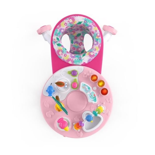 LJUS STARTAR Around We Go 2-i-1 lekhage - Rosa modell Rosa