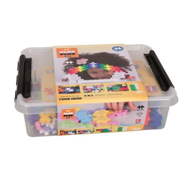Discovery box MIX Midi BIG 200 stycken - Plus Plus Grön