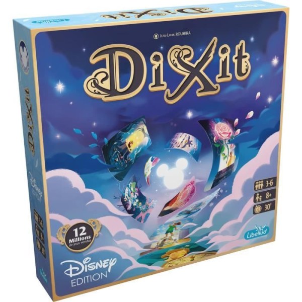 Dixit Disney|Asmodee - Brädspel - Fantasispel - 3 till 6 personer