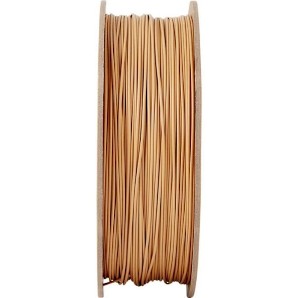 Polymaker 70976 PolyTerra PLA Filament låg plast, vattenlöslig 1,75 mm 1000 g träbrun (satin) 1 p