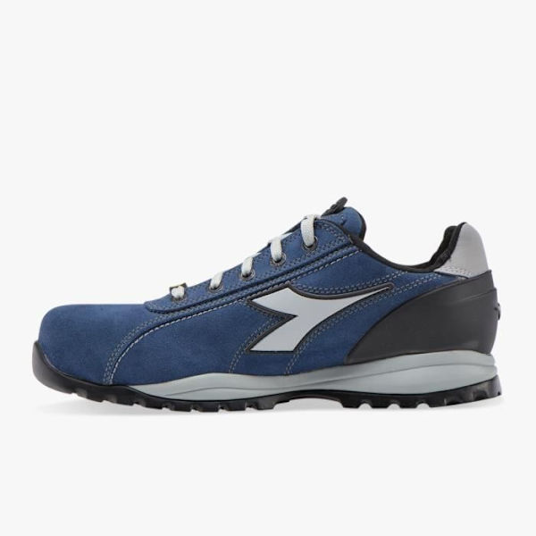 Arbetsskor - Diadora - GLOVE TECH LOW S3 - Perwanger-läder - Aluminiumtå 200J - Halkfria 60014 - kosmoblå 40