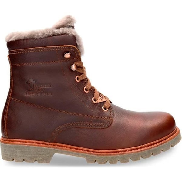 Panama Jack Panama 03 Aviator Igloo Boot - Herr - Läder - Vit - Hög - Snören Brun_c13 45
