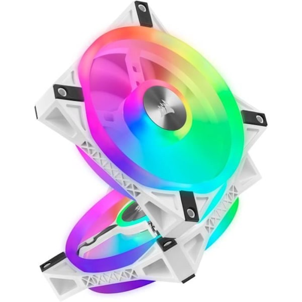 Fläktkit - CORSAIR - QL120 RGB - 120mm - Trippelpaket - PWM-kontroll - RGB LED x34