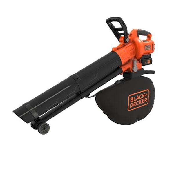 Trådlös dammsugare blåsare för malning BLACK+DECKER - BCBLV3625L1-QW - 36V - Med 36V batteri - 45L påse Orange