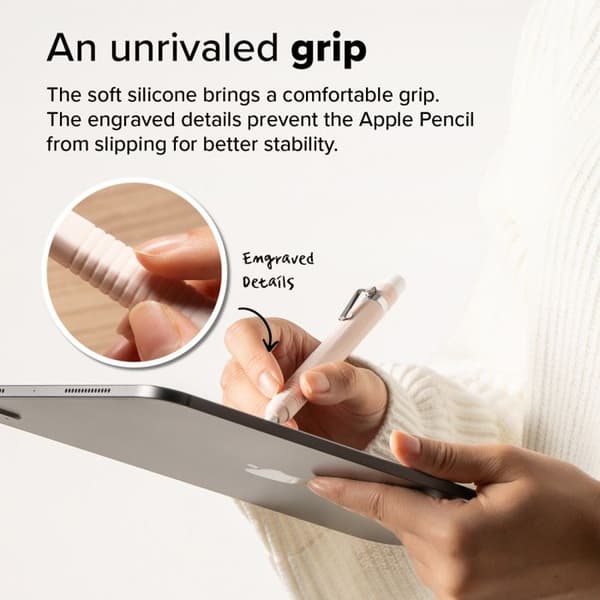 Siliconfodral för Apple Pencil 2:a generationen / Pro - Ringke - Svart