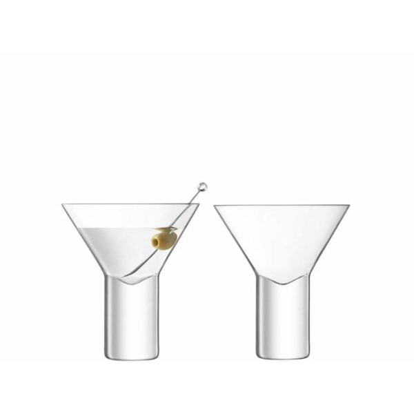 Lsa international - G1636-09-301 - LSA Vodka Set med 2 transparenta cocktailglas 240 ml