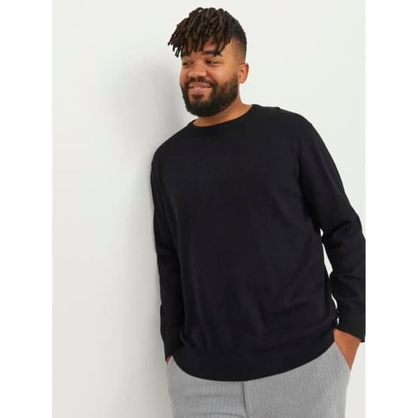 Pull Jack & Jones Basic PLS - svart svart XXXXXXXXL
