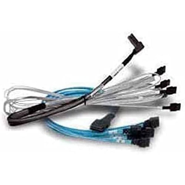 Broadcom Intern SAS-kabel - 05-60006-00 - Slim SAS [SFF-8654] [M] till U.2 [SFF-8639] - 1 m