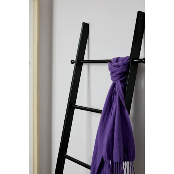 Wenko - Klädhängare design bambu Suri - B. 43 x H. 170 cm - Svart Svart