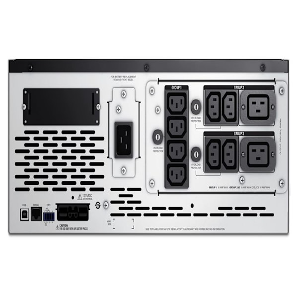 UPS - APC - Smart-UPS X 2200VA - 2200 VA - 1980 W - Överspänningsskydd