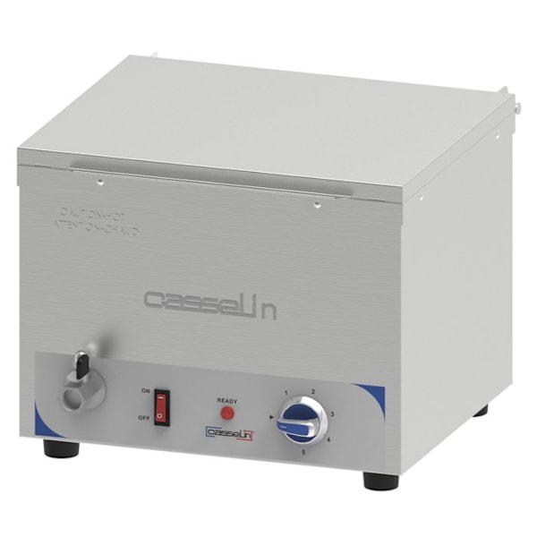 Bain-marie - Casselin - CBMECS1 - Inox - 1000 Watt - 34,5 x 32,5 x 30 cm