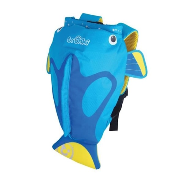 TRUNKI Badväska paddlepak medium fish Tang - blå Blått och flerfärgat