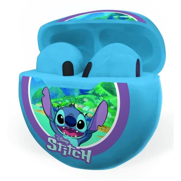 Trådlösa Bluetooth-hörlurar Stitch LILA
