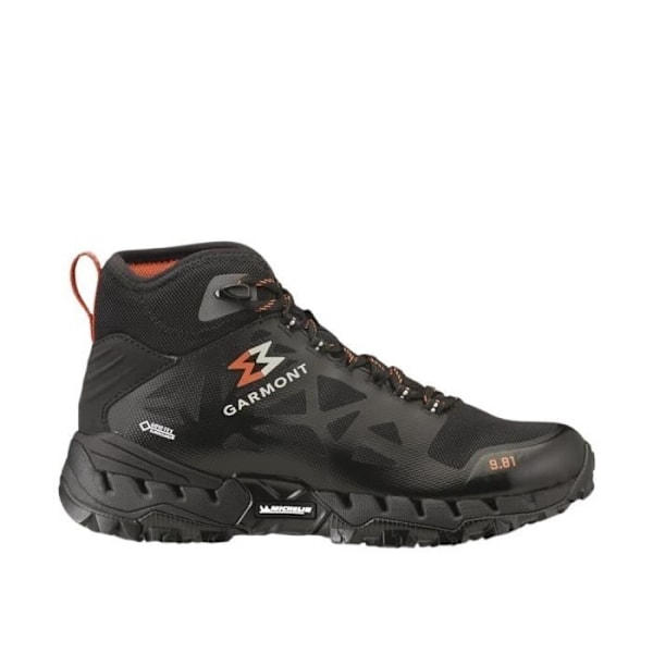Garmont 9.81 N Air G 2.0 Mid Gtx vandringsskor för kvinnor Svart/ingefärsröd 37