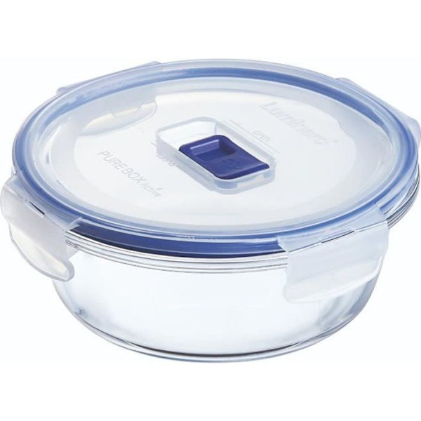 Rund burk 67 cl - Luminarc - Härdat glas - Stöttålig - Hermetisk - Mikrovågssäker Transparent