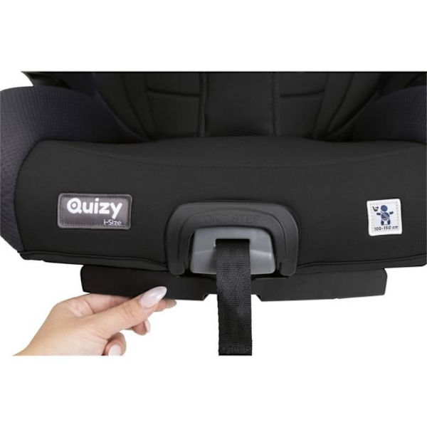 CHICCO Quizy Group 2/3 i-Size Bilbarnstol - Svart Svart