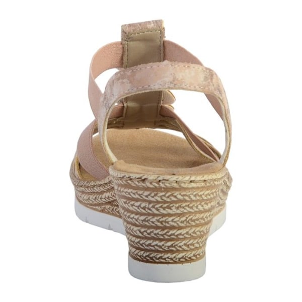 Kilklackade sandaler - Rieker - Dipinto - Rosa - Elastiska - Klack 5,5 cm Rosa 36