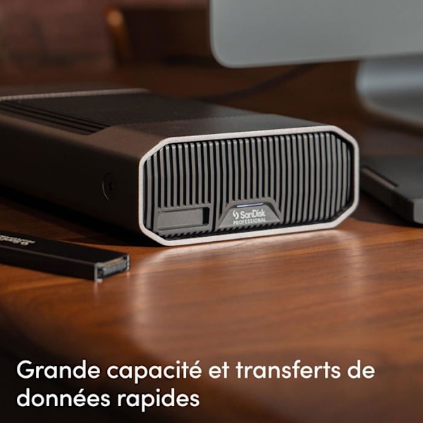 Extern hårddisk - G-DRIVE - G-DRIVE PRO - 12 To - USB 3.0 - Svart