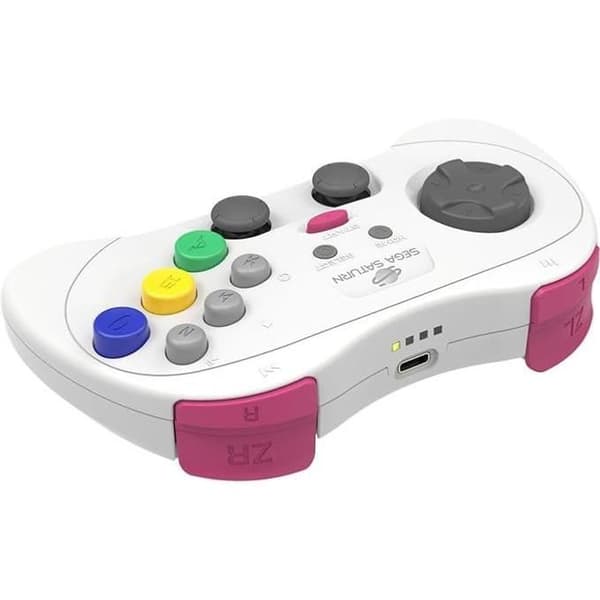 RetroBit Sega Saturn 2.4Ghz Pro Vit Vit