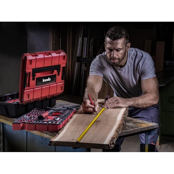 Kwb by Einhell Verktygsväska med 80 delar E-CASE