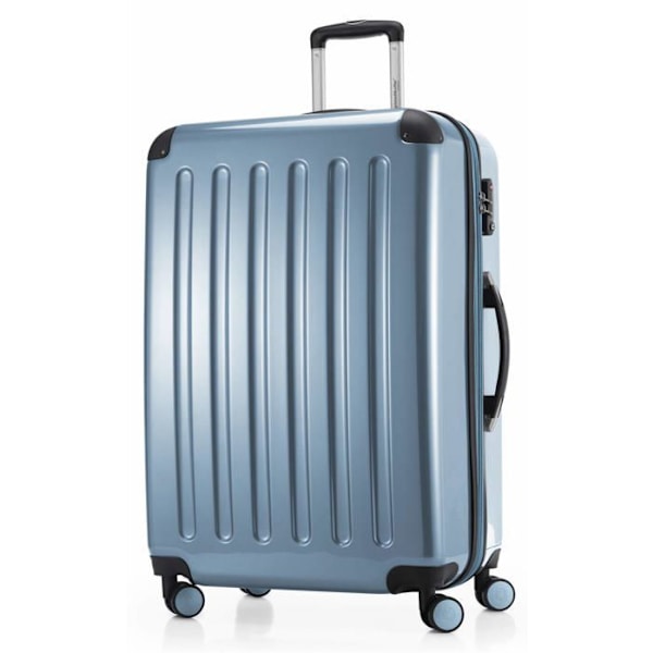 Hauptstadtkoffer - HK28-8278TSA-PB - Alex - Large Hardside resväska vagn 4 hjul, TSA, 75 cm, 119 liter, Pool Blue