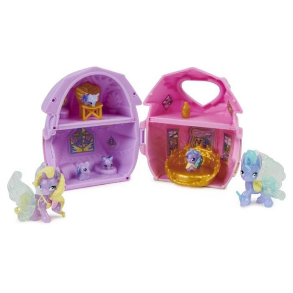 Toy - SPIN MASTER - HOUSE 4 FAMILY SURPRISE SÄSONG 2 - Ägg att kläckas - Tillbehör ingår rosa och lila
