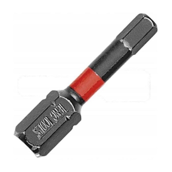 Teng verktyg Slagbits 1/4 HEX4 30 mm (5 delar)