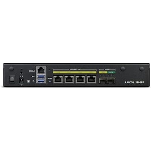 Router - LANCOM - 2100EF - Hög överföringshastighet - Ethernetportar - VPN-säkerhet