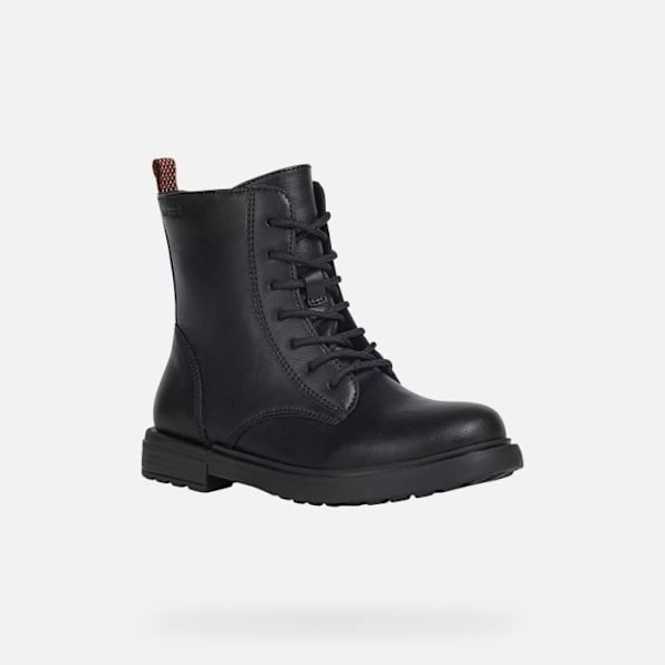 Geox JR ECLAIR ankelboots för tjejer - Svarta - Snören och dragkedja - Andas och lätt Nero 32