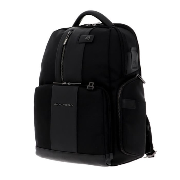 PIQUADRO kort datorryggsäck Nero [122775] - ryggsäck säck en ryggsäck