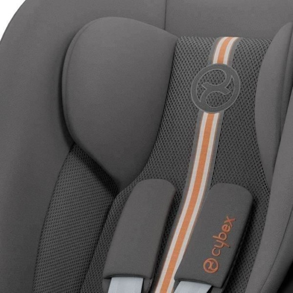 Cloud G CYBEX i-Size babybilbarnstol - Liggande - Andningsbart tyg - Flygplansgodkännande - Lava Grey Grå