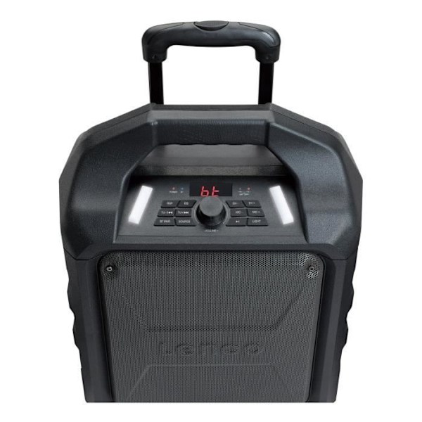 Bärbar högtalare - Lenco - PA-90 - Bluetooth 3.0 - 2 USB-portar - 60W RMS Svart