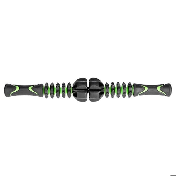 Massageboll - HMS - MS01 - Svart/Grön - Stål/EVA/TPE - 50 cm längd svart/grön