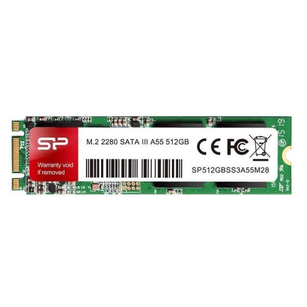 M.2 2280 SSD, 512 GB, Value Series 3D TLC NAND, SLC Cache - Max 560/530 Mb/s