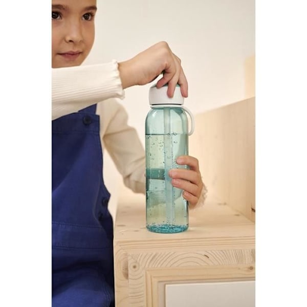 Vattenflaska - Mepal - Campus - 500 ml - Blå - Cylindrisk Blå