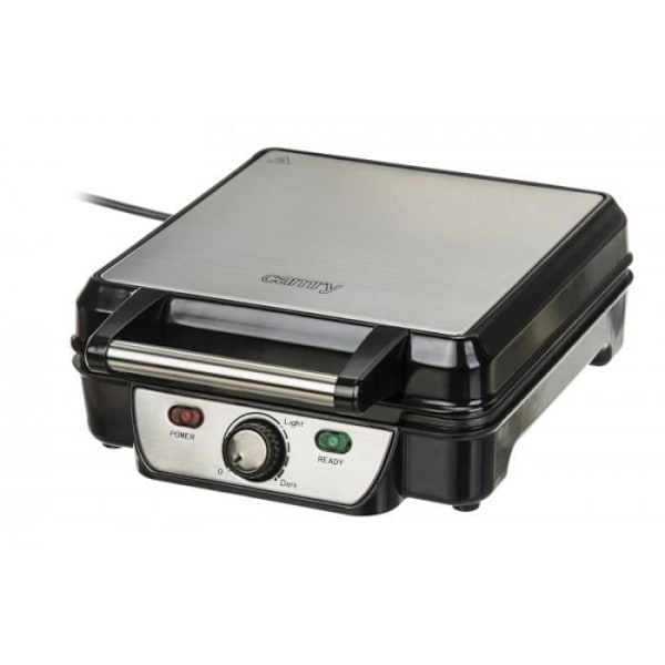 Gaufrier - CAMRY - 1150 W - 4 våfflor - Non-stick beläggning - Justerbar termostat
