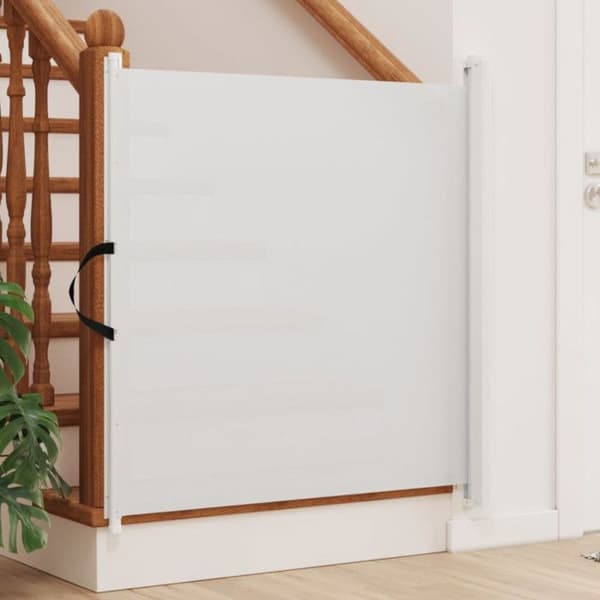 Vit dörr för husdjur vit 82,5x125 cm Vit