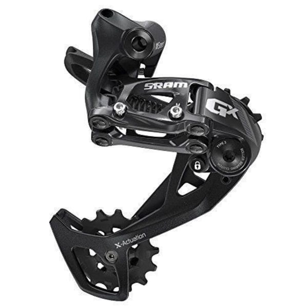 SRAM GX 2x11 speed bakväxel lång bur svart