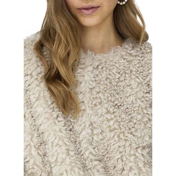 Sherpa väst beige jag