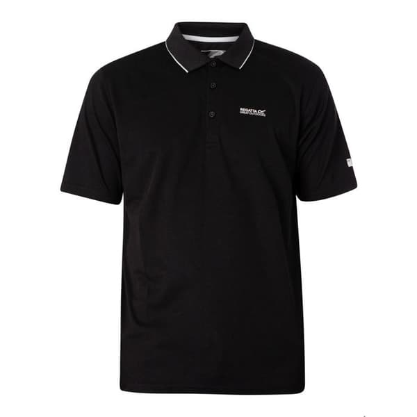 Regatta Maverick V Active herrpikétröja polyester svart Svart M