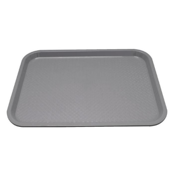 Plateau Snabbmat 415 x 305 mm - 7 färger - Kristallon - Mörkgrå - l415- L1- P1- h1 Mörkgrå